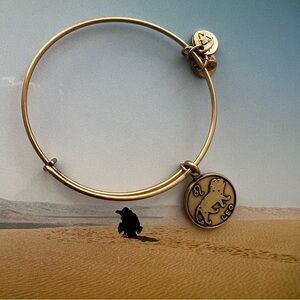 ALEX + ANI Leo Zodiac Charm Bangle